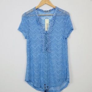 3/$10 Sale NWT Red Leaf Tunic Boho Coverup Beach